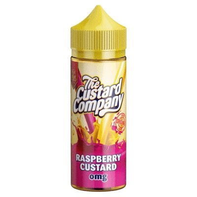 The Custard Company 100ML Shortfill-Raspberry Custard-vapeukwholesale