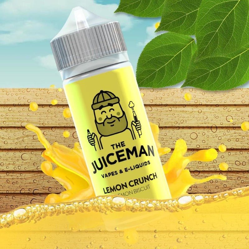 The Juiceman E-liquids 100ml Shortfill-Lemon Crunch-vapeukwholesale