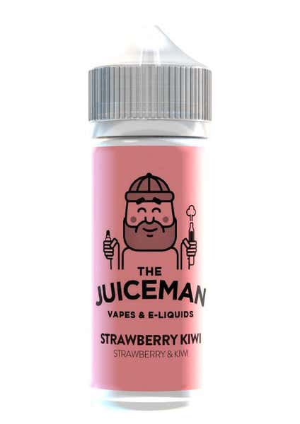 The Juiceman E-liquids 100ml Shortfill-Strawberry Kiwi-vapeukwholesale