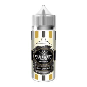 The Old Sweet Shop 100ml E-Liquid-Black Liquorice-vapeukwholesale