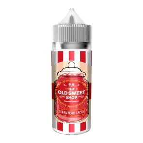 The Old Sweet Shop 100ml E-Liquid-Strawberry Laces-vapeukwholesale