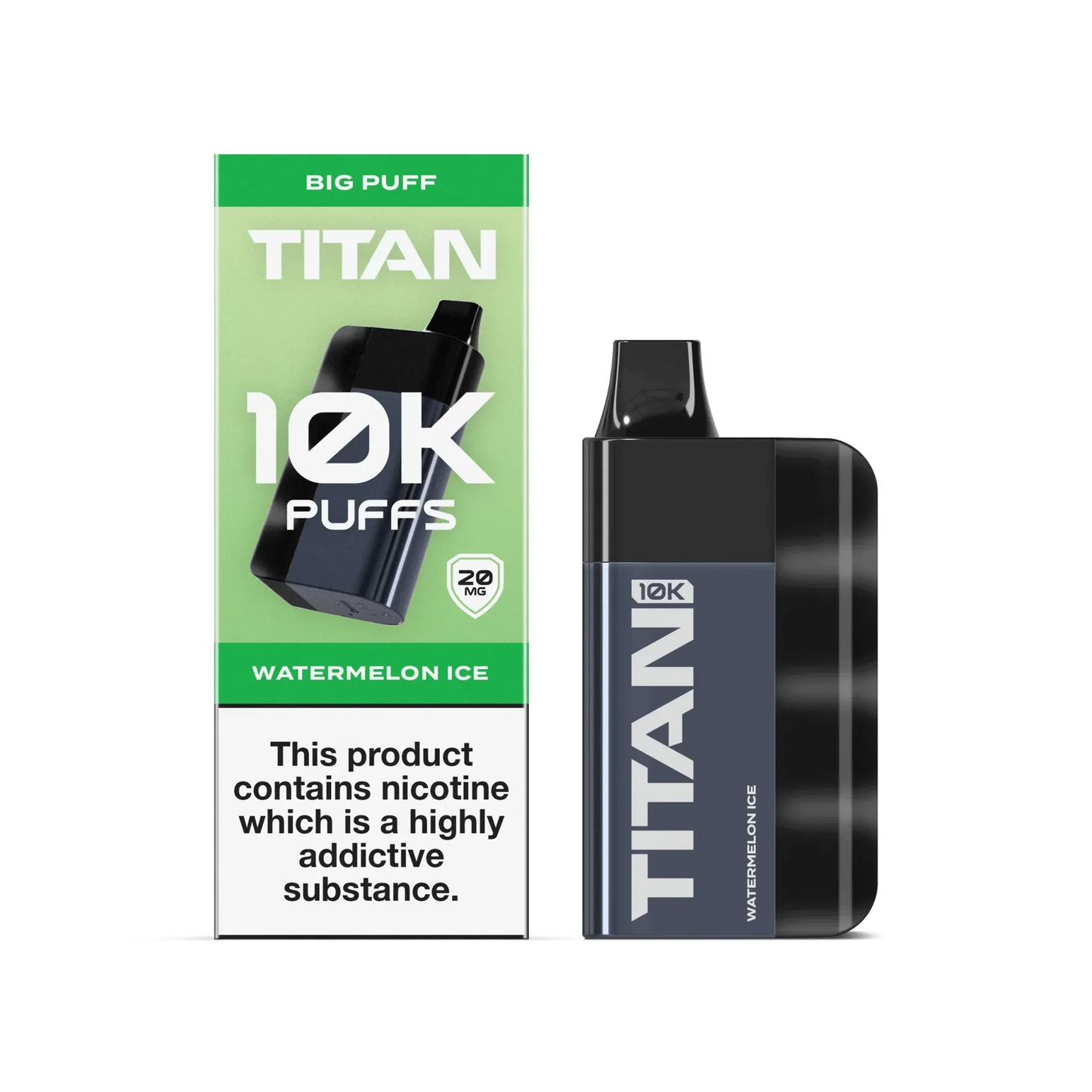 Titan 10K Puffs Disposable Vape Pod Kit - Watermelon Ice - vapeukwholesale