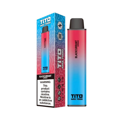 Tito Max 7000 Disposable Vape Pod Box of 10