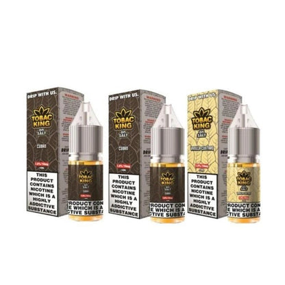 Tobac King 10ML Nic Salt (Pack of 10)