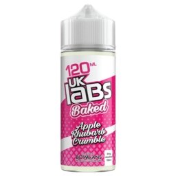 Uk Labs Baked 100ml Shortfill-Apple Rhubarb Crumble-vapeukwholesale