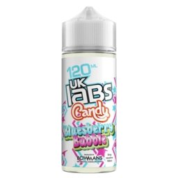 Uk Labs Candy 100ml Shortfill-Bluesberry Bubble-vapeukwholesale