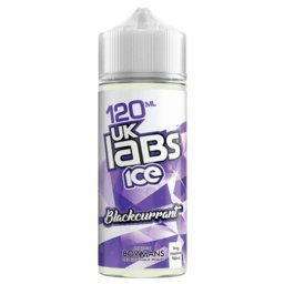 Uk Labs Ice 100ml Shortfill-Blackcurrant-vapeukwholesale