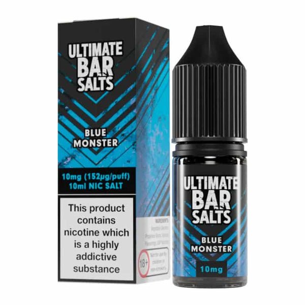 Ultimate Bar Salt 10ml E-liquids Nic Salts - Box of 10-Blue Monster-vapeukwholesale