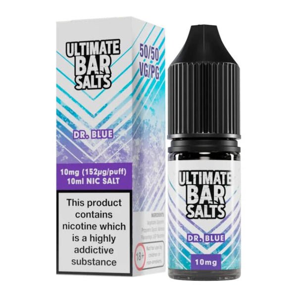 Ultimate Bar Salt 10ml E-liquids Nic Salts - Box of 10-Dr Blue-vapeukwholesale