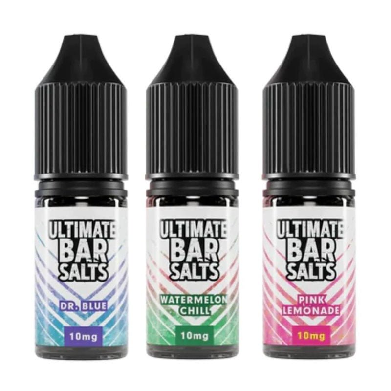 Ultimate Bar Salt 10ml E-liquids Nic Salts - Box of 10