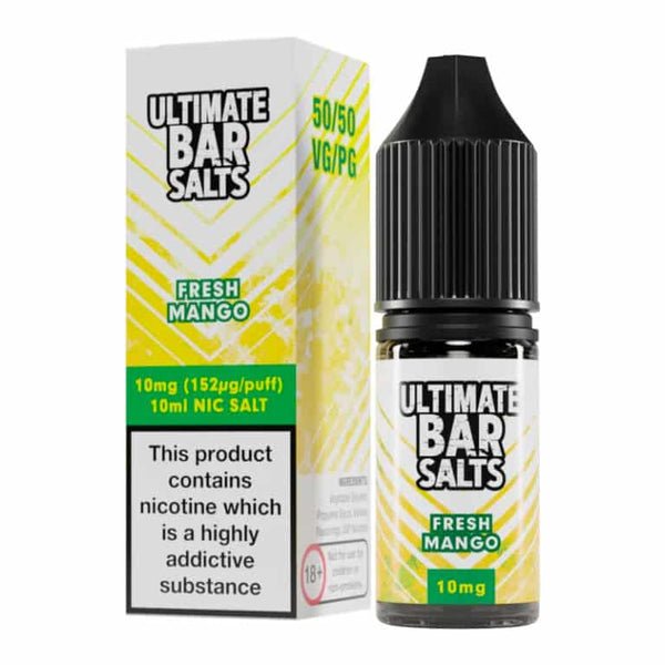 Ultimate Bar Salt 10ml E-liquids Nic Salts - Box of 10-Fresh Mango-vapeukwholesale