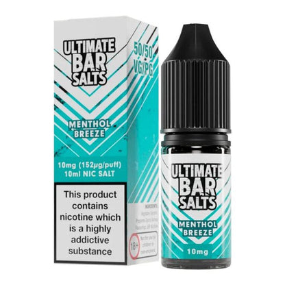 Ultimate Bar Salt 10ml E-liquids Nic Salts - Box of 10-Menthol Breeze-vapeukwholesale