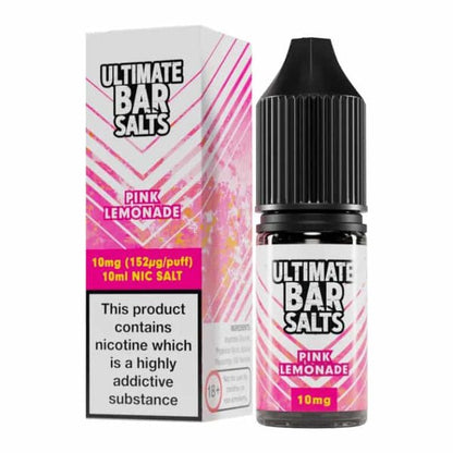 Ultimate Bar Salt 10ml E-liquids Nic Salts - Box of 10-Pink Lemonade-vapeukwholesale