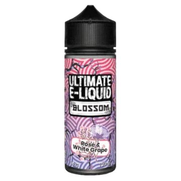 Ultimate E-Liquid Blossom 100ML Shortfill-Rose & White Grape-vapeukwholesale