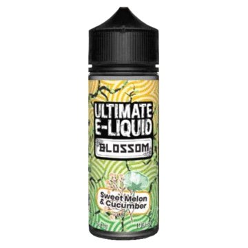 Ultimate E-Liquid Blossom 100ML Shortfill-Sweet Melon & Cucumber-vapeukwholesale