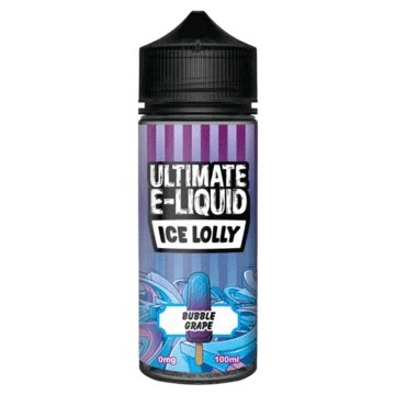 Ultimate E-Liquid Ice Lolly 100ML Shortfill-Bubble Grape-vapeukwholesale