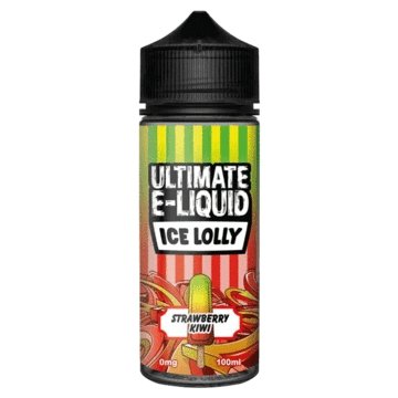 Ultimate E-Liquid Ice Lolly 100ML Shortfill-Strawberry Kiwi-vapeukwholesale