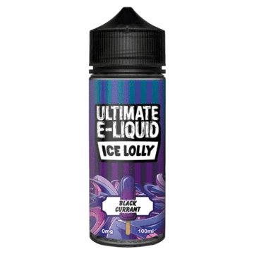 Ultimate E-Liquid Ice Lolly 100ML Shortfill-Blackcurrant-vapeukwholesale