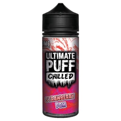 Ultimate Puff Chilled 100ML Shortfill-Strawberry Pom-vapeukwholesale