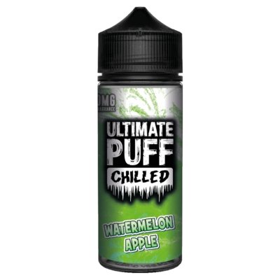 Ultimate Puff Chilled 100ML Shortfill-Watermelon Apple-vapeukwholesale