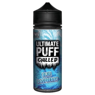 Ultimate Puff Chilled 100ML Shortfill-Blue Raspberry-vapeukwholesale