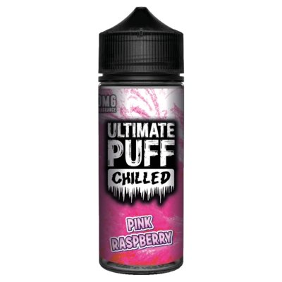 Ultimate Puff Chilled 100ML Shortfill-Pink Raspberry-vapeukwholesale