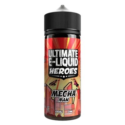 Ultimate Puff Heroes 100ML Shortfill-Mecha Man-vapeukwholesale