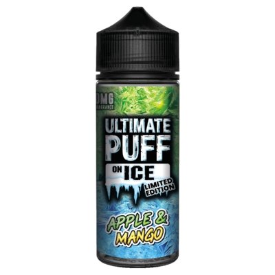 Ultimate Puff On Ice 100ML Shortfill-Apple & Mango-vapeukwholesale