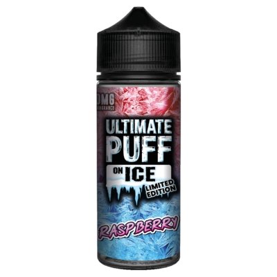 Ultimate Puff On Ice 100ML Shortfill-Raspberry-vapeukwholesale