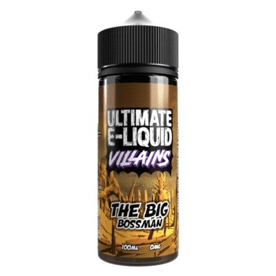 Ultimate Puff Villains 100ML Shortfill-The Big Boss Man-vapeukwholesale