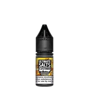 Ultimate Salts Custard 10ML Nic Salt (Pack of 10)-10mg-vapeukwholesale