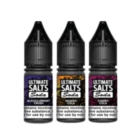 Ultimate Salts Soda 10ML Nic Salt (Pack of 10)