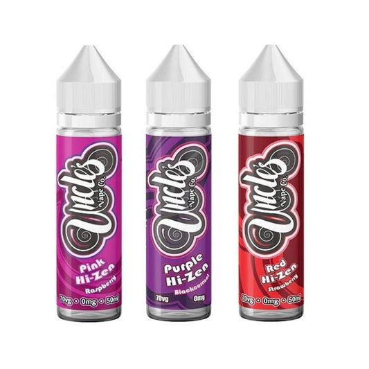 Uncle Vape Co. 50ml E-liquids Shortfill