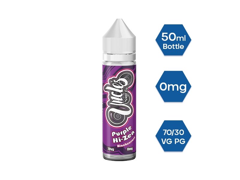 Uncle Vape Co. 50ml E-liquids Shortfill-Purple Hi-zen-vapeukwholesale