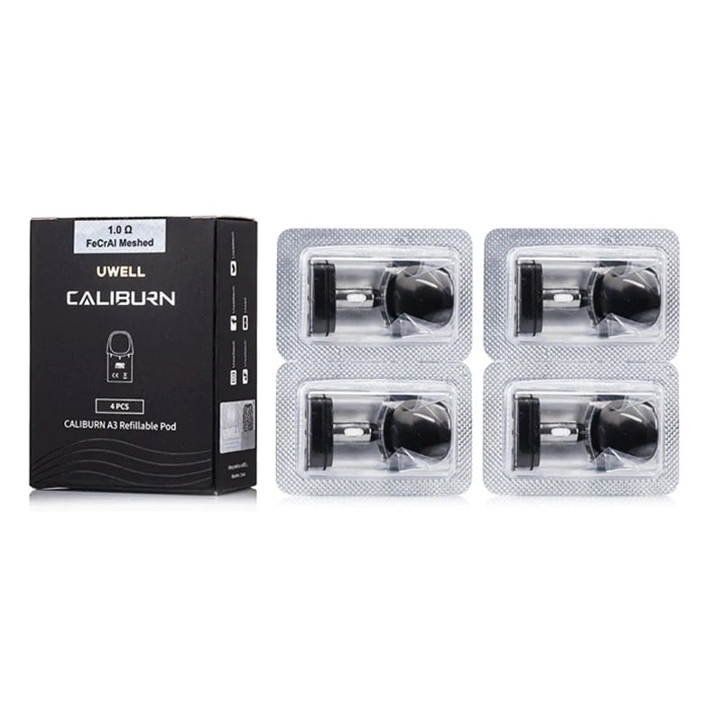 Uwell Caliburn A3 Pods-Pack of 4