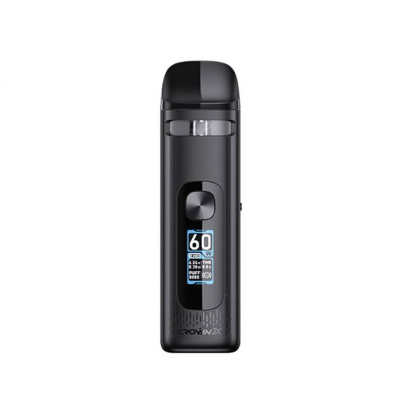 Uwell Crown X Pod Vape Kit Device - Black - vapeukwholesale