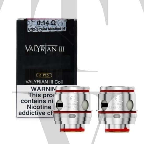 Uwell Valyrian 3 Coils-Pack of 2-0.14ohm-vapeukwholesale