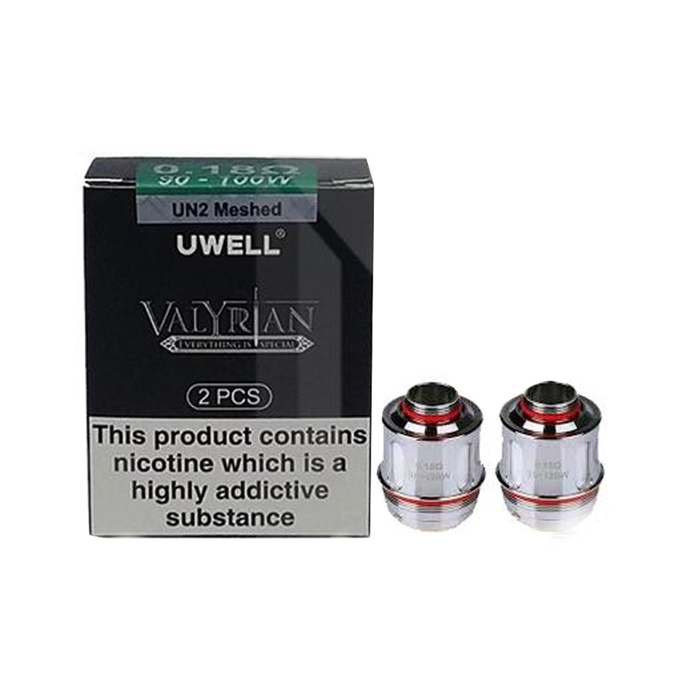 UWELL - VALYRIAN - COILS-2x UN2 MESH 0.18ohm-vapeukwholesale