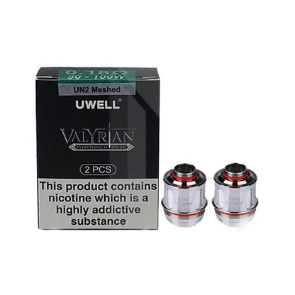 UWELL - VALYRIAN - COILS-2x UN2 MESH 0.18ohm-vapeukwholesale