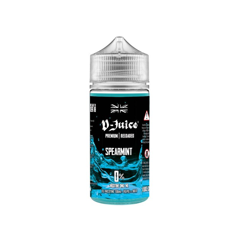 V Juice 100ml Shortfill-Spearmint-vapeukwholesale