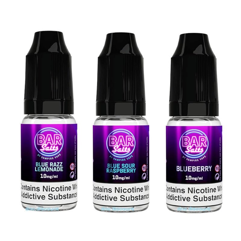 Vampire Vape Bar Salt 10ml E-liquid  Nic Salts- Box of 10