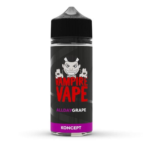 Vampire Vape Koncept 100ml Shortfills E-liquids-All Day Grape-vapeukwholesale