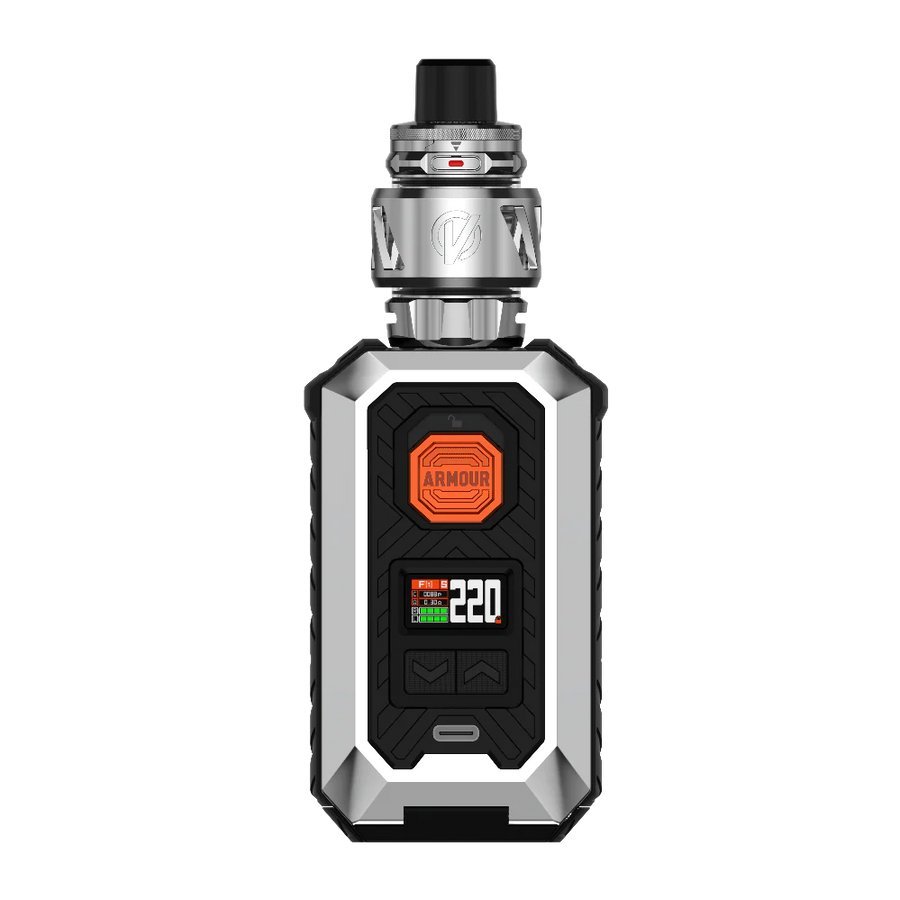 Vaporesso Armour Max Vape Kit Device - Silver - vapeukwholesale