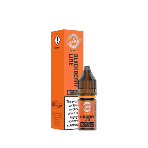 Vaporesso Deliciu Nic Salts 10ml - Box of 10-Blackberry Lime-vapeukwholesale