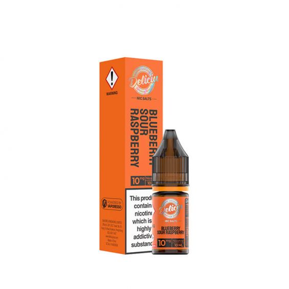 Vaporesso Deliciu Nic Salts 10ml - Box of 10-Blueberry Sour Raspberry-vapeukwholesale