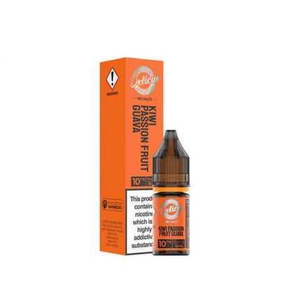 Vaporesso Deliciu Nic Salts 10ml - Box of 10-Kiwi Passion Fruit Guava-vapeukwholesale