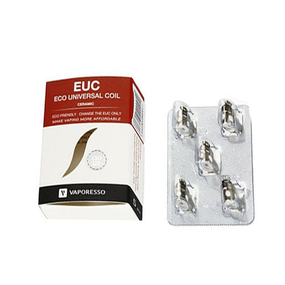 VAPORESSO - EUC CERAMIC - COILS-5x 1.30ohm-vapeukwholesale