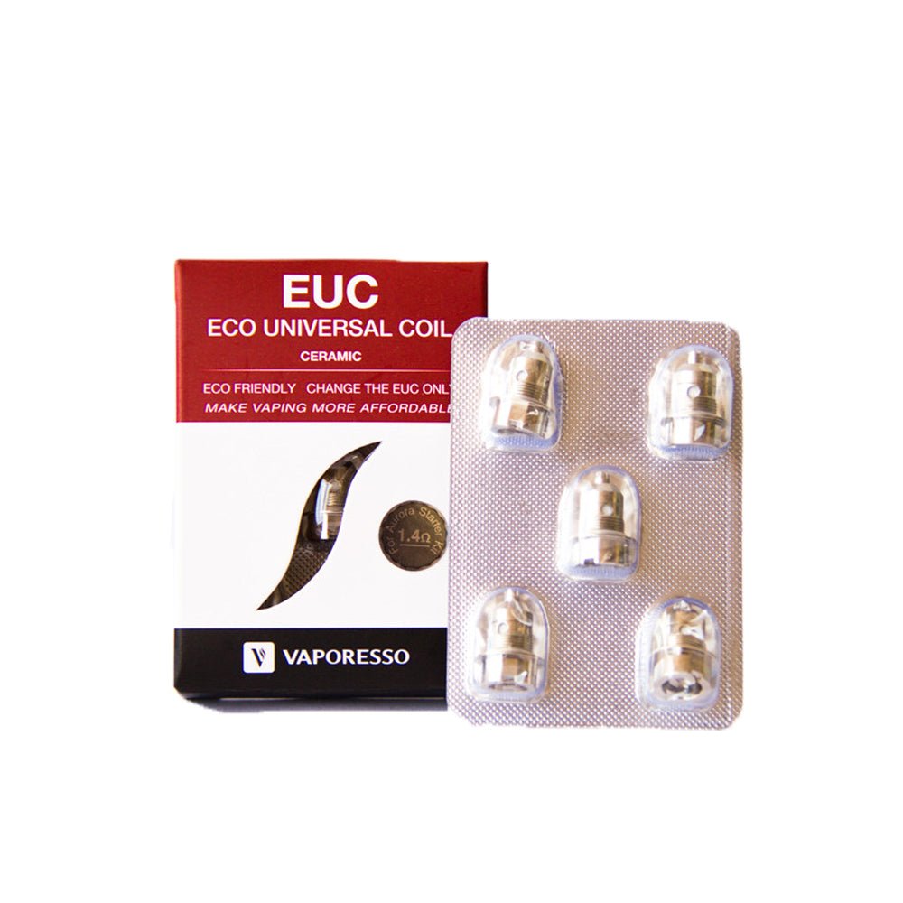 VAPORESSO - EUC CERAMIC - COILS-5x 1.40ohm-vapeukwholesale