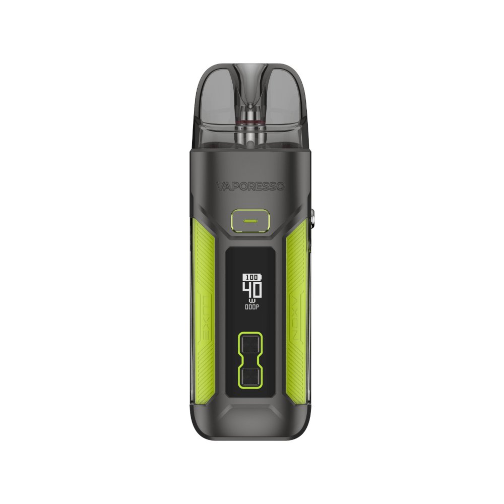 Vaporesso Luxe X Pro Pod Mod Kit-Gunmetal Lime-vapeukwholesale