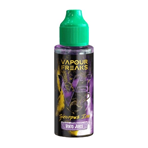 Vapour Freaks Ice 100ml Shortfill-Scorpus Ice-vapeukwholesale